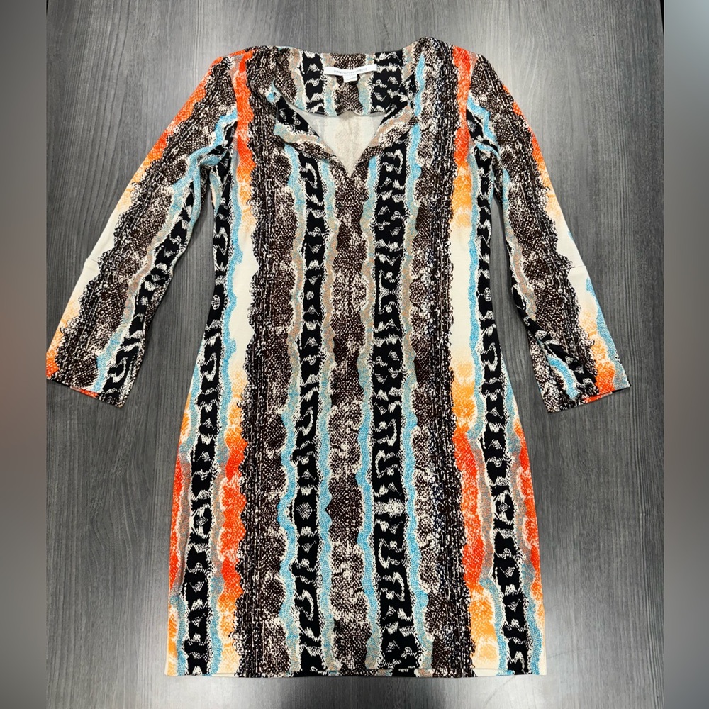 Diane Von Furstenberg Long Sleeve Dress